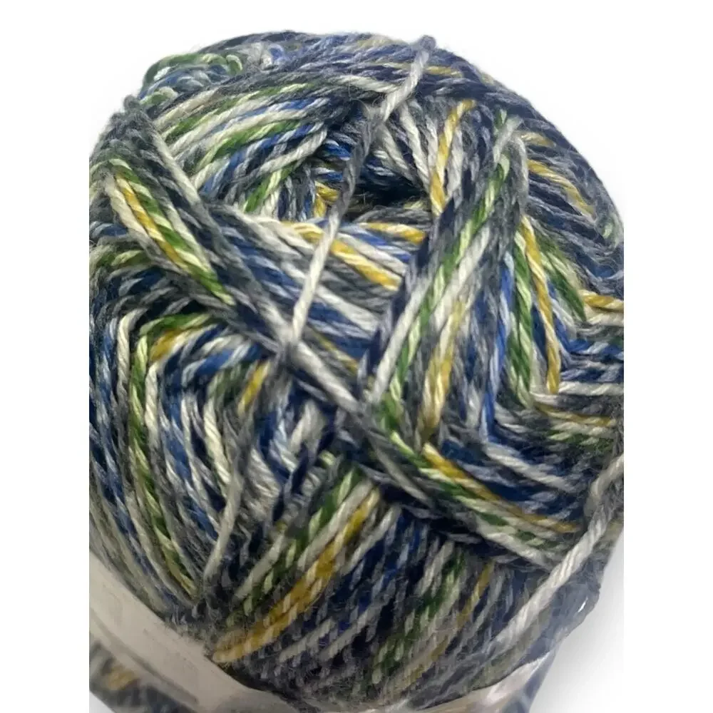 2 Skeins Regia Jacquard Color Cotton Wool Fingering Sock Yarn  🧶 5266 & 5268 - Picture 5 of 12